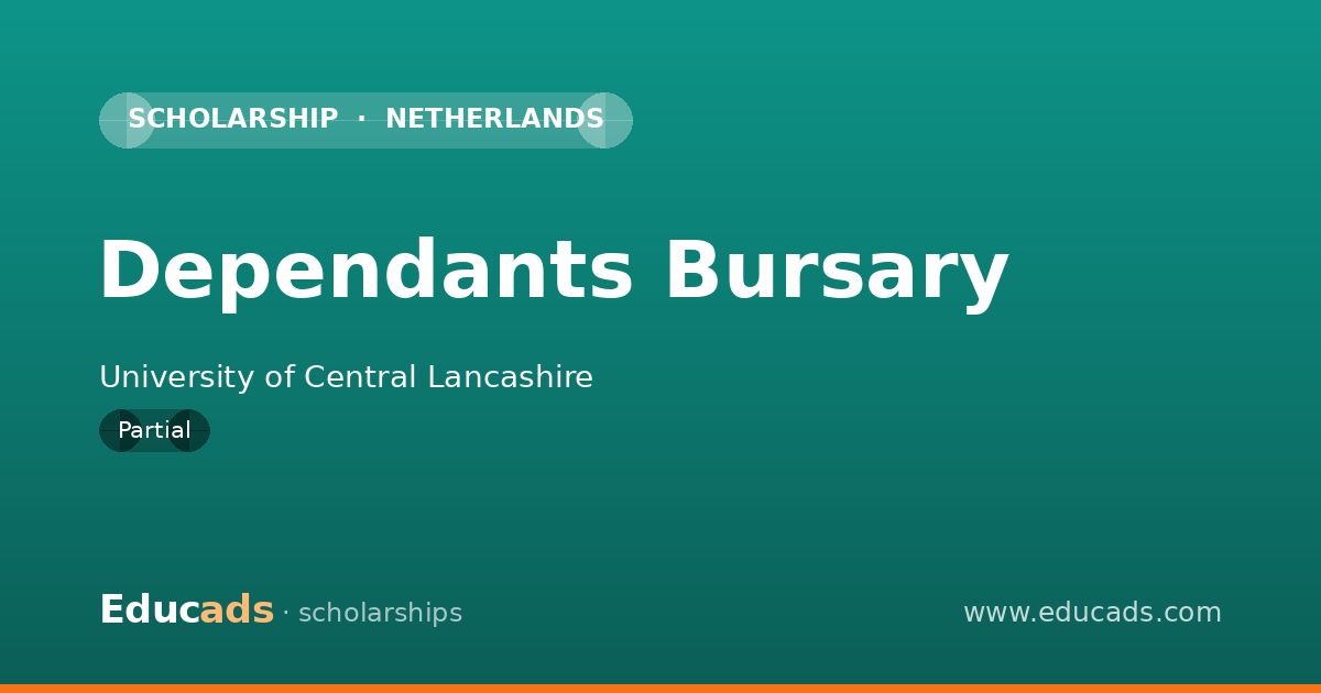 Dependants Bursary scholarship