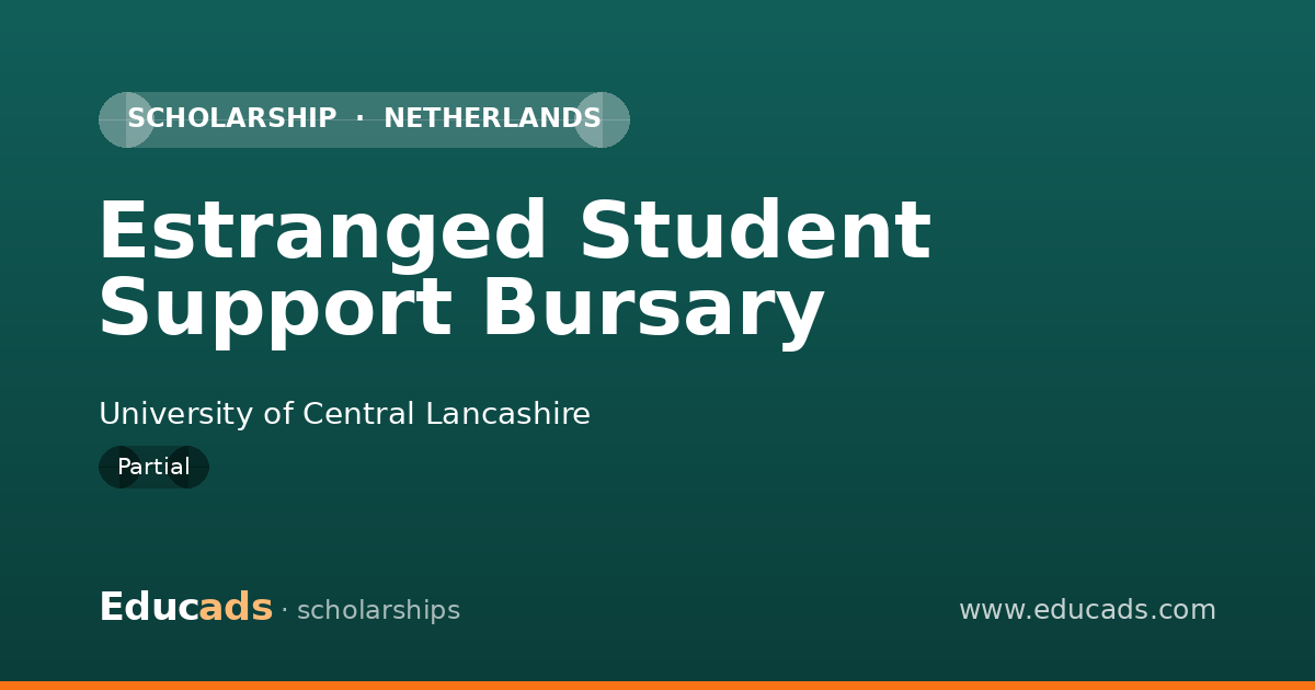 Estranged Student Support Bursary scholarship