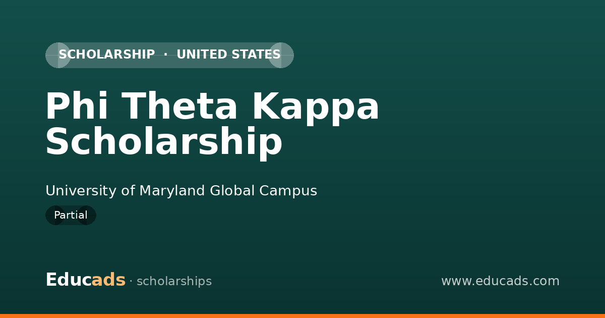 Phi Theta Kappa Scholarship scholarship