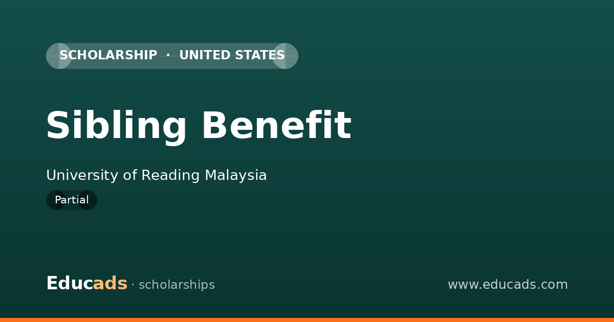 Sibling Benefit scholarship