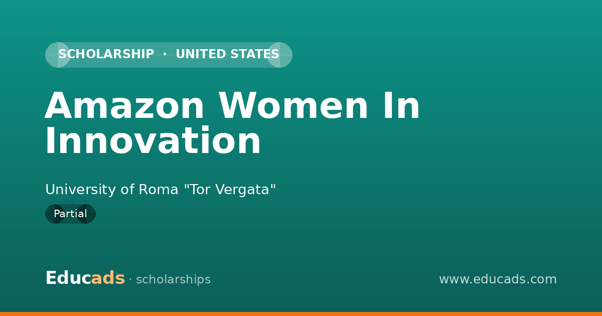 Amazon Women In Innovation scholarship