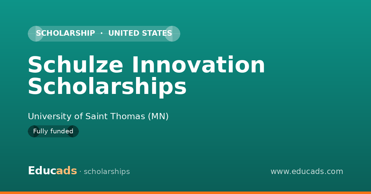 Schulze Innovation Scholarships scholarship