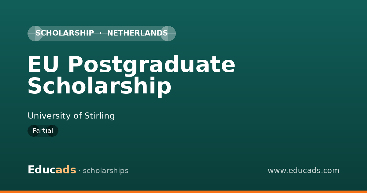 EU Postgraduate Scholarship scholarship