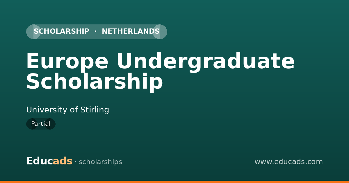 Europe Undergraduate Scholarship scholarship