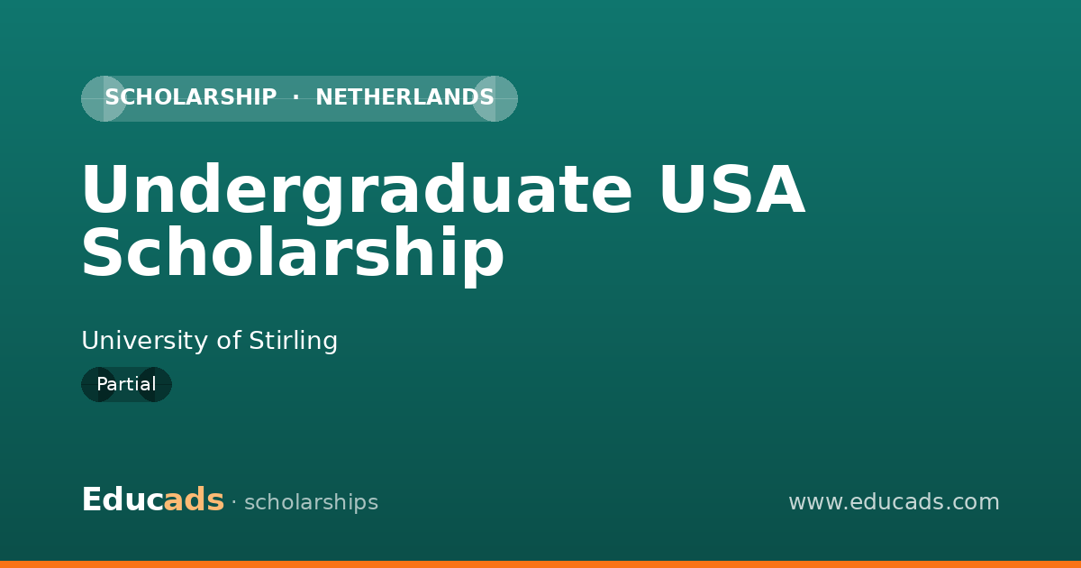 Undergraduate USA Scholarship scholarship