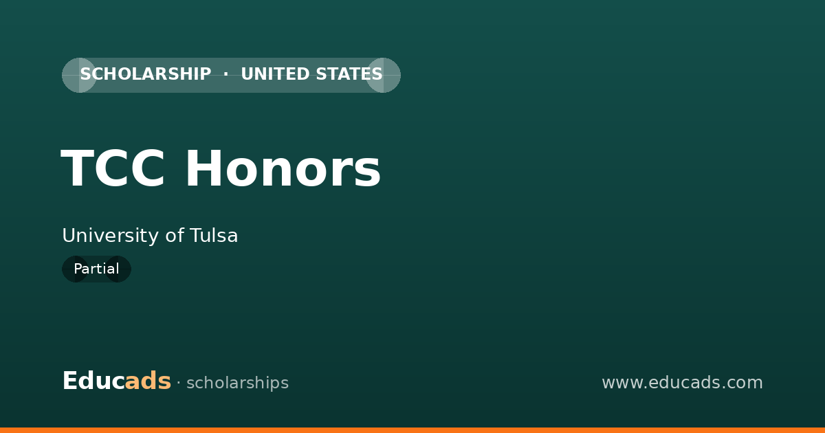 TCC Honors scholarship