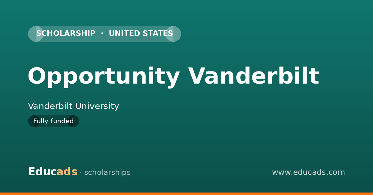 Opportunity Vanderbilt scholarship