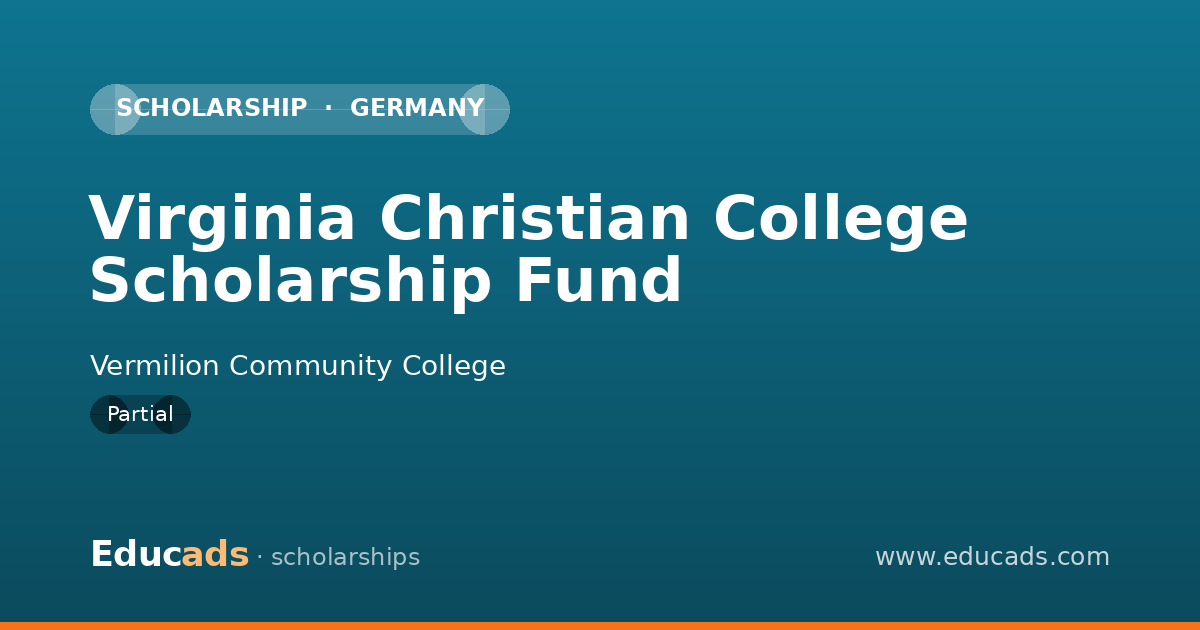 Virginia Christian College Scholarship Fund scholarship