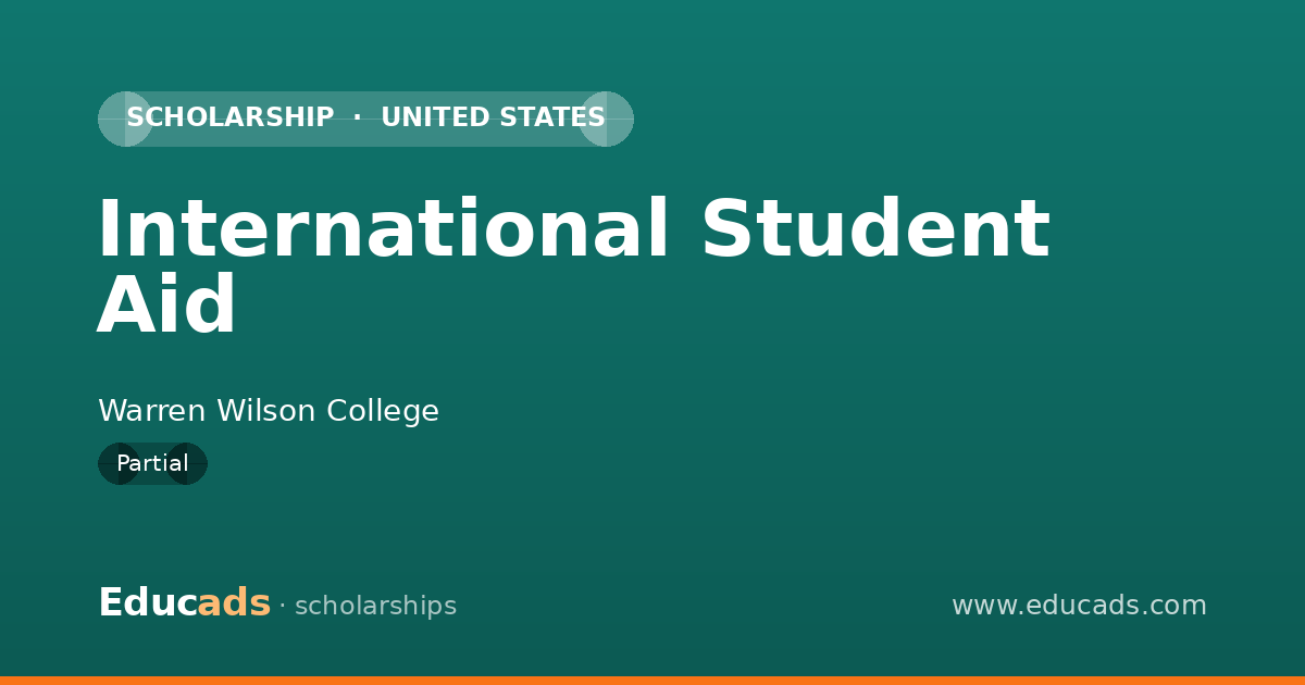 International Student Aid scholarship