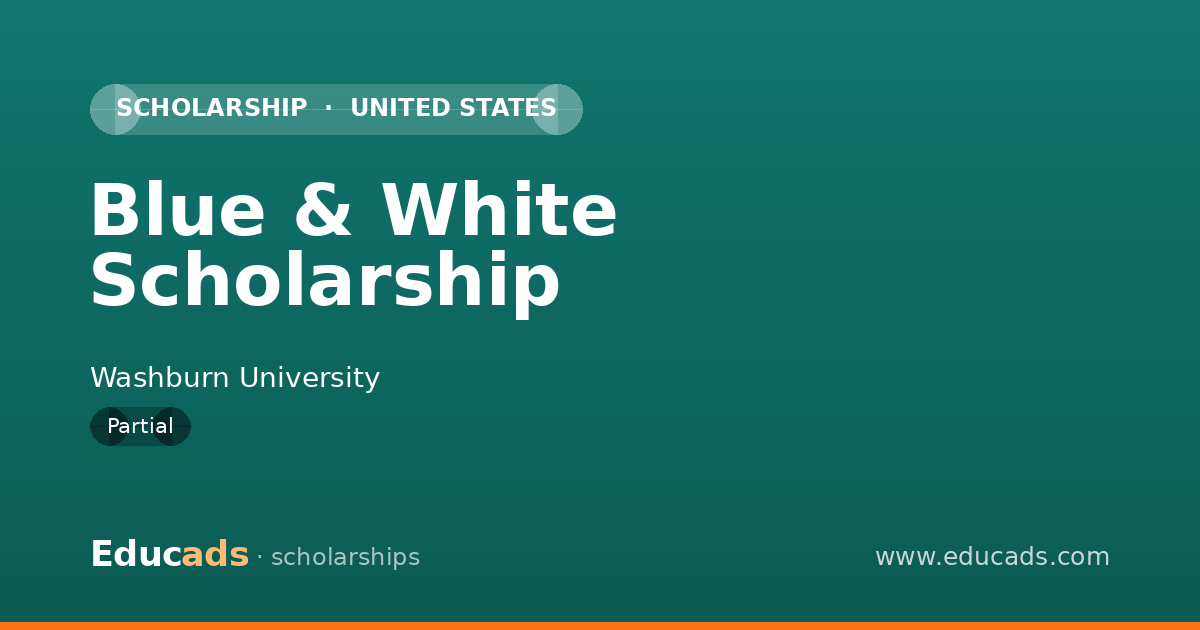 Blue & White Scholarship scholarship