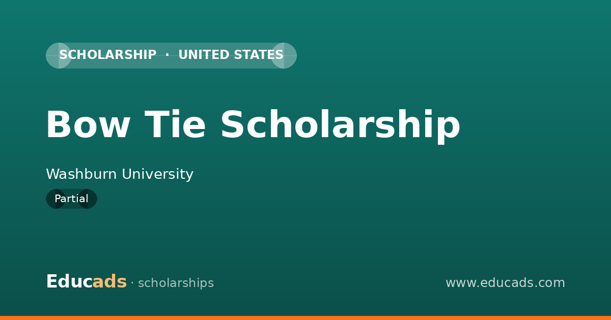 Bow Tie Scholarship scholarship