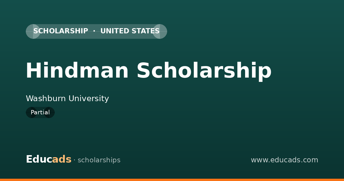 Hindman Scholarship scholarship