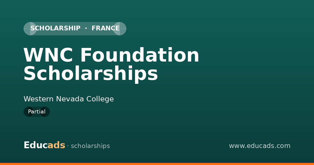 WNC Foundation Scholarships scholarship