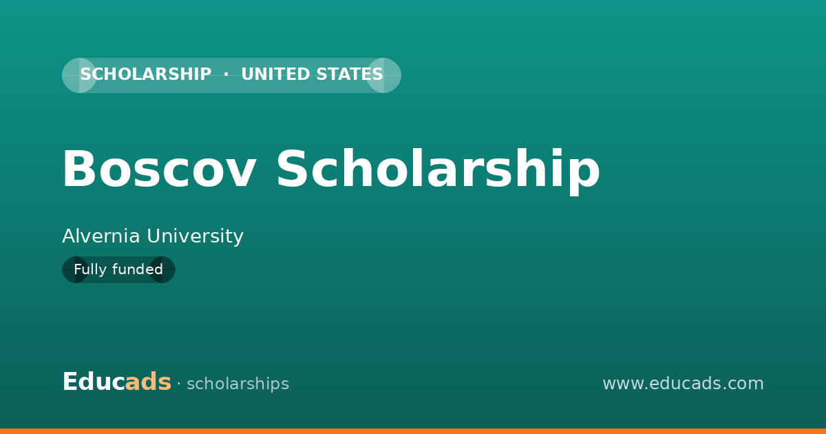 Boscov Scholarship scholarship