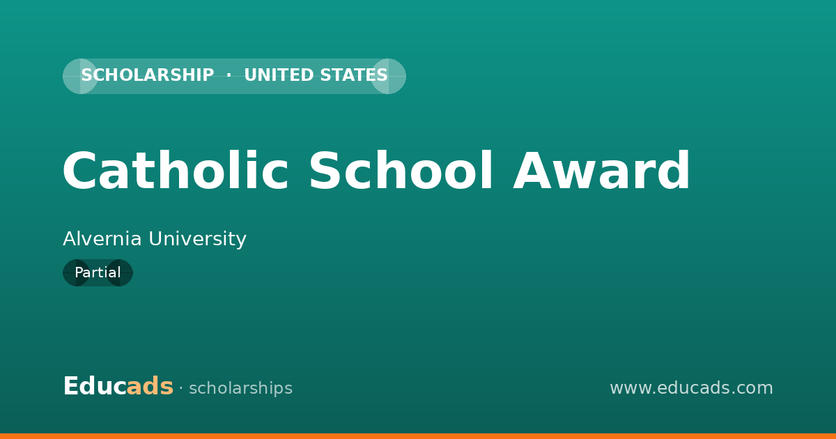 Catholic School Award scholarship