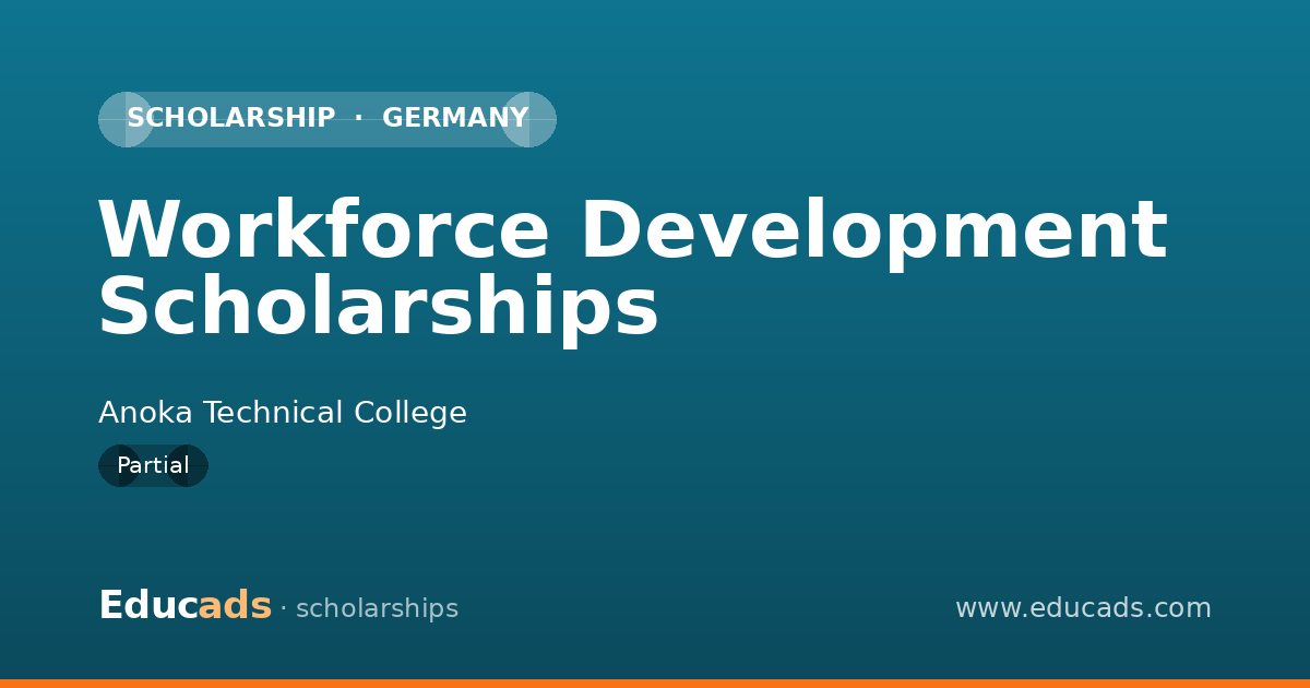 Workforce Development Scholarships scholarship