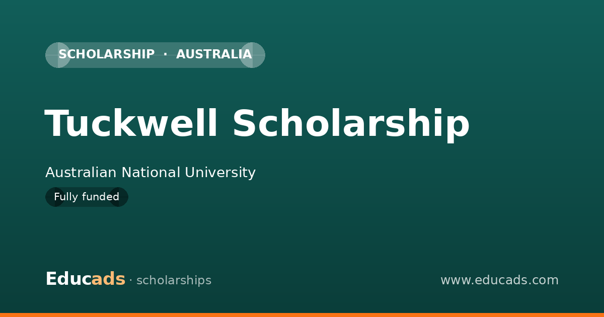 Tuckwell Scholarship scholarship