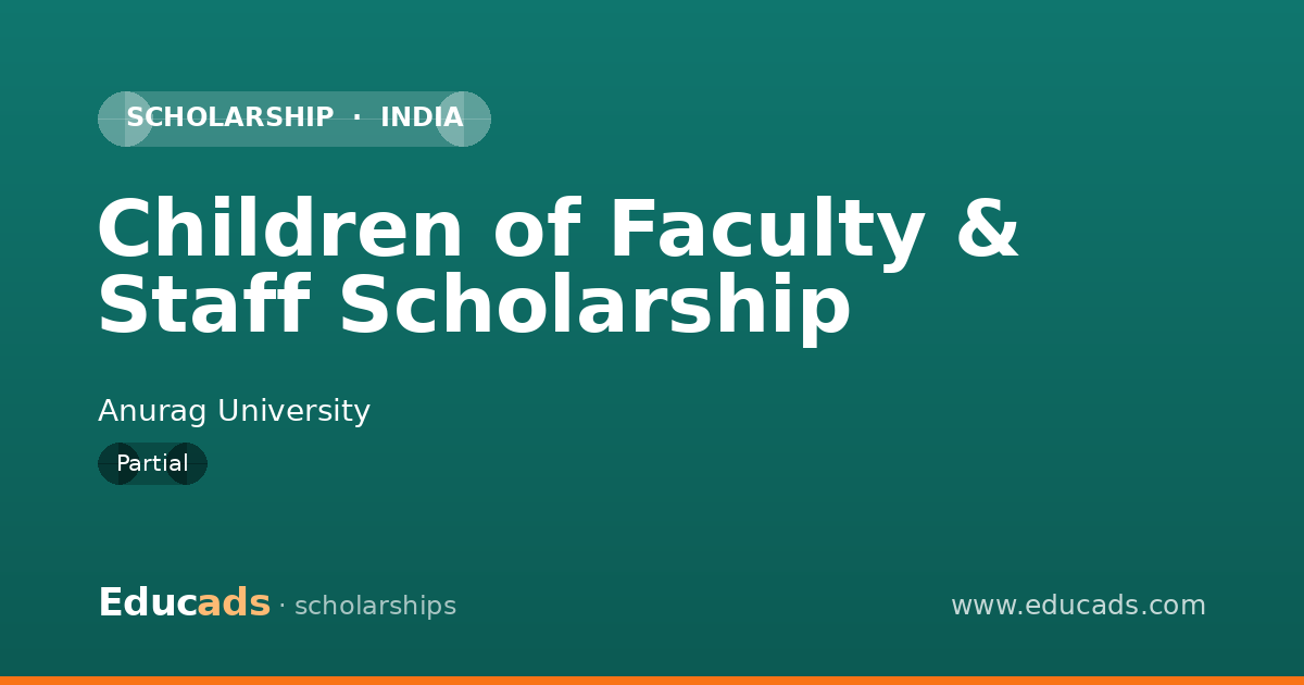 Children of Faculty & Staff Scholarship scholarship