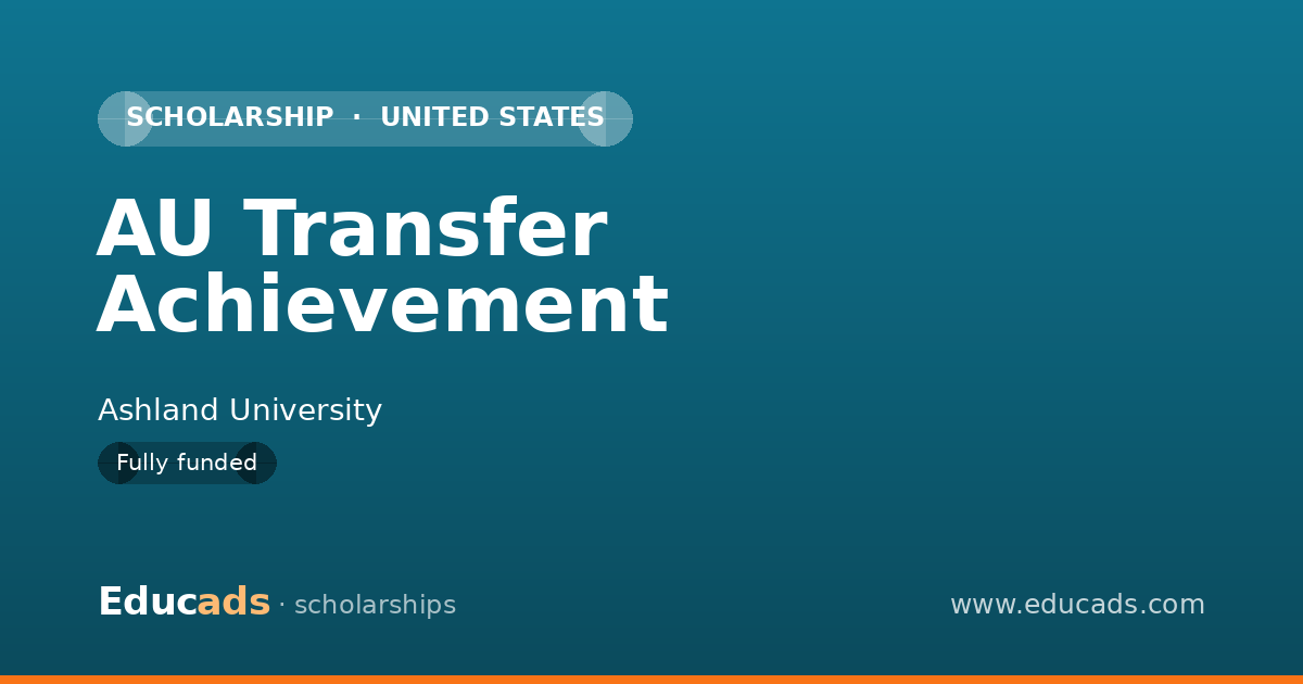 AU Transfer Achievement scholarship