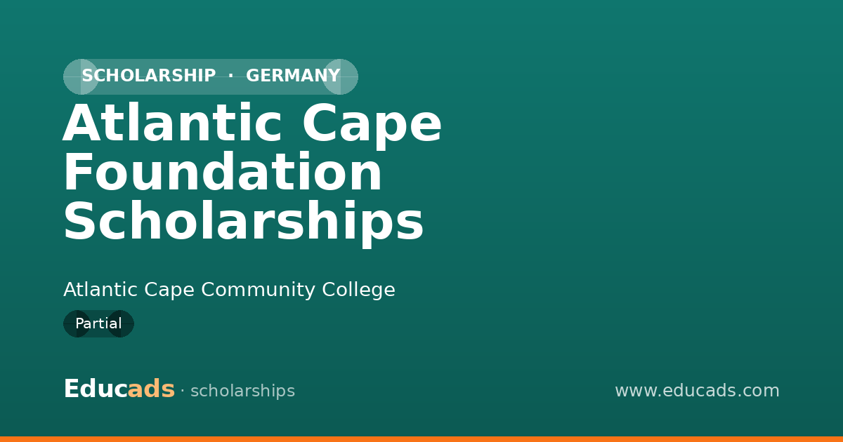 Atlantic Cape Foundation Scholarships scholarship