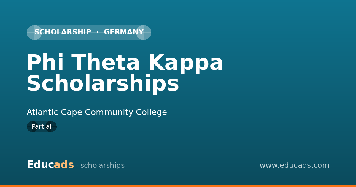 Phi Theta Kappa Scholarships scholarship
