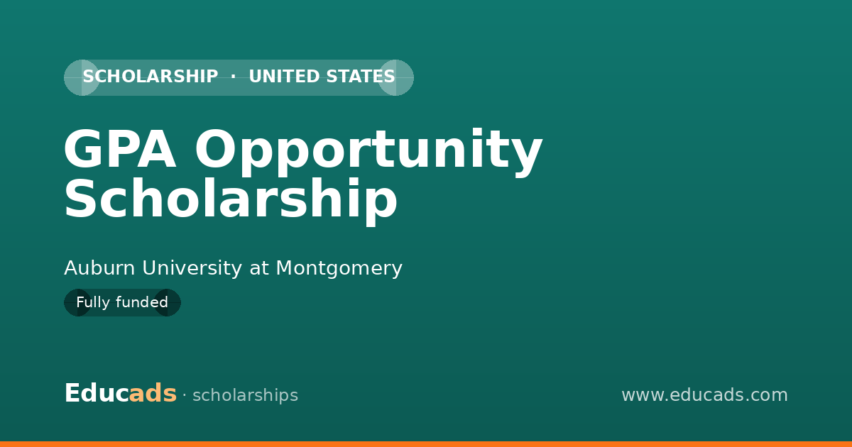GPA Opportunity Scholarship scholarship