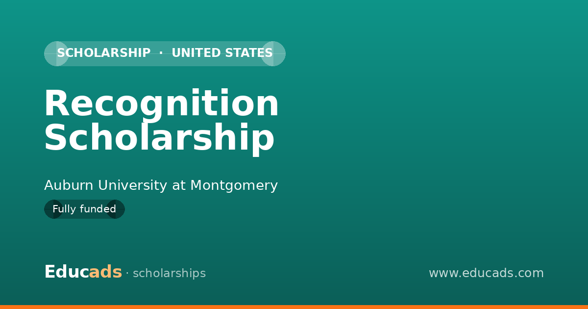 Recognition Scholarship scholarship