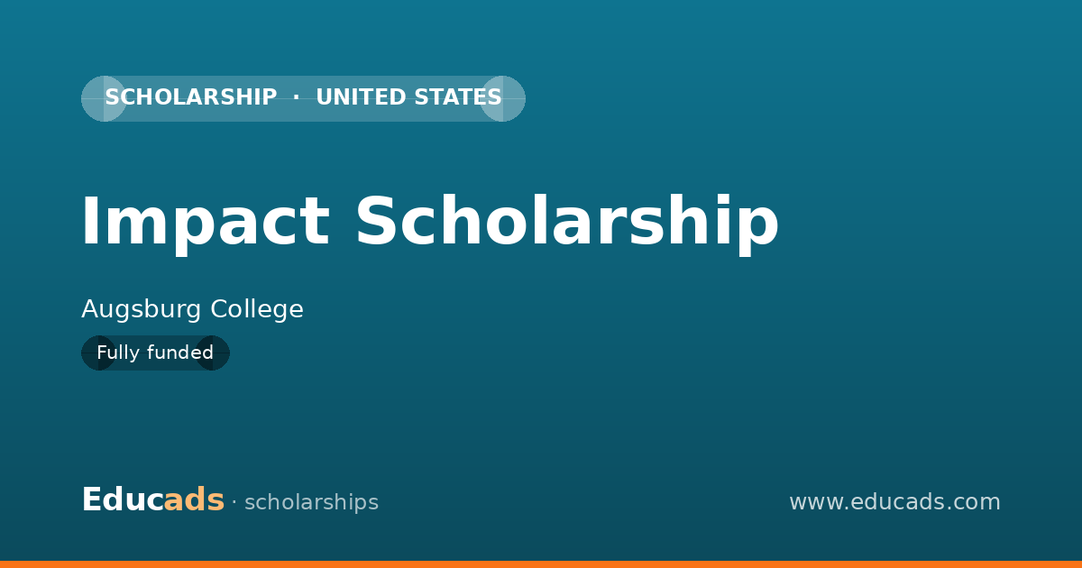 Impact Scholarship scholarship