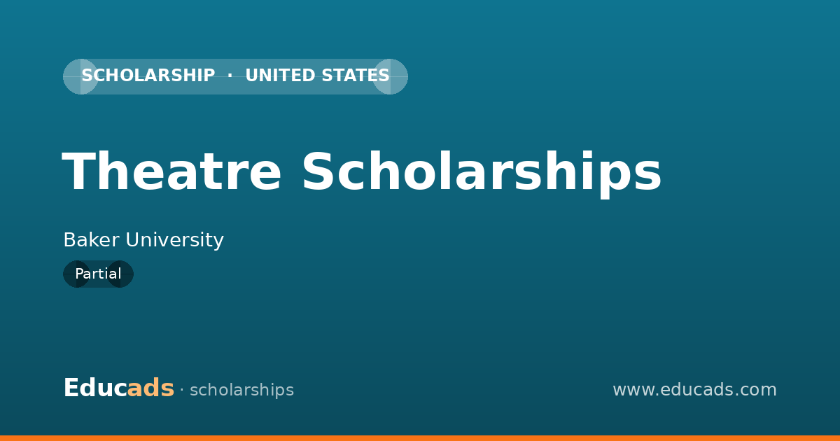 Theatre Scholarships scholarship