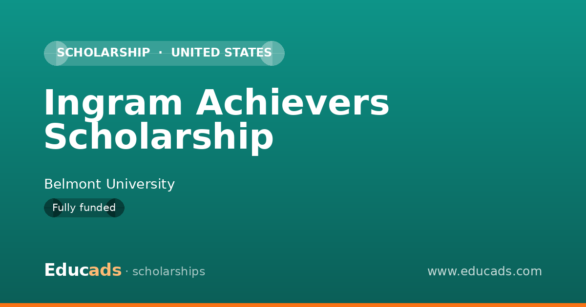 Ingram Achievers Scholarship scholarship