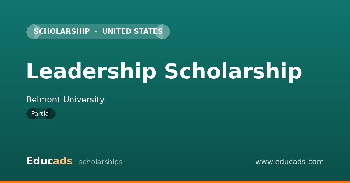 Leadership Scholarship scholarship