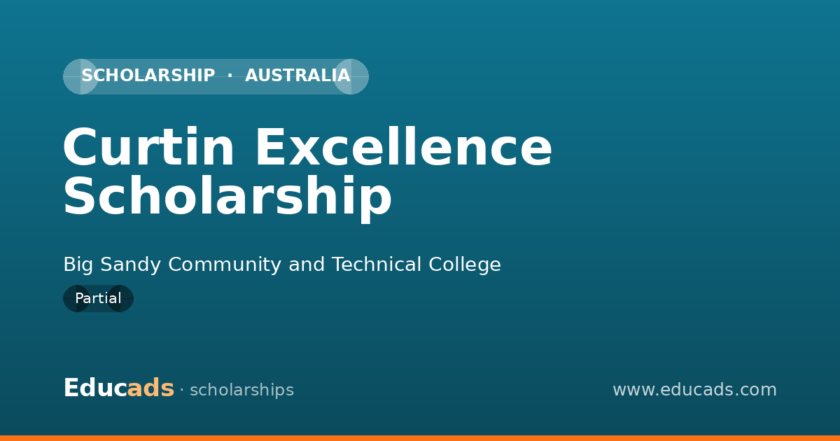 Curtin Excellence Scholarship scholarship