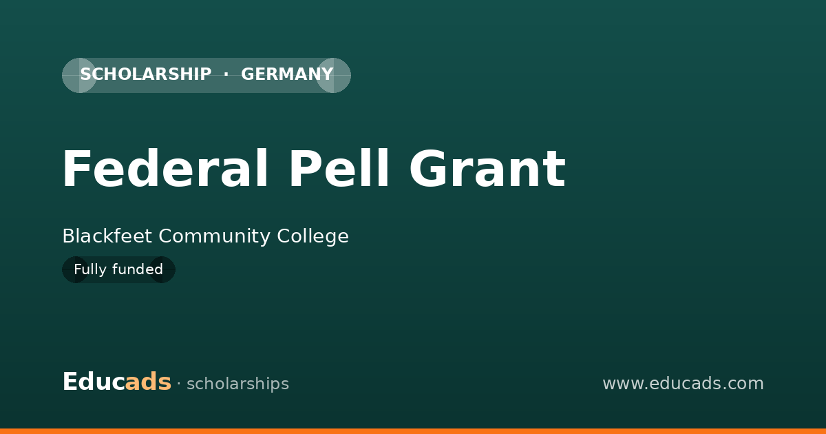 Federal Pell Grant scholarship