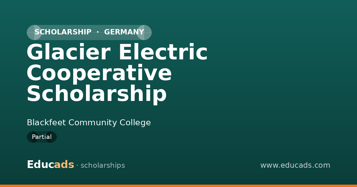 Glacier Electric Cooperative Scholarship scholarship