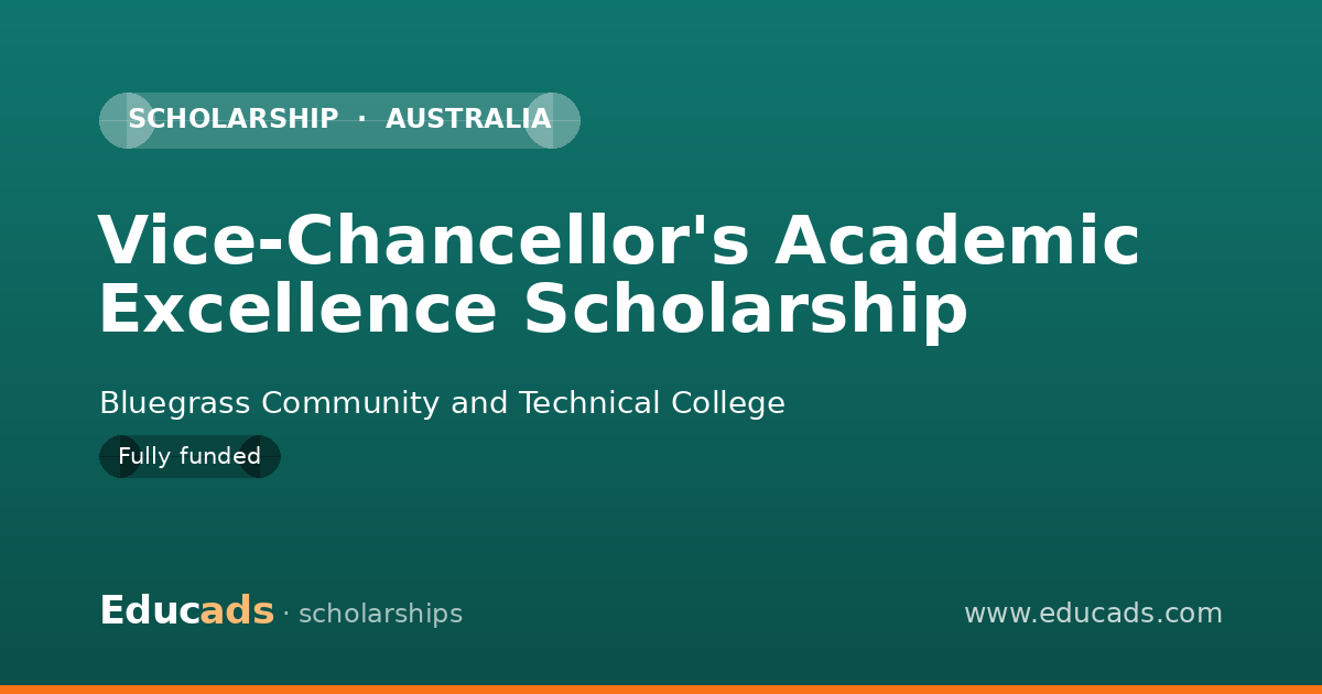 Vice-Chancellor's Academic Excellence Scholarship scholarship