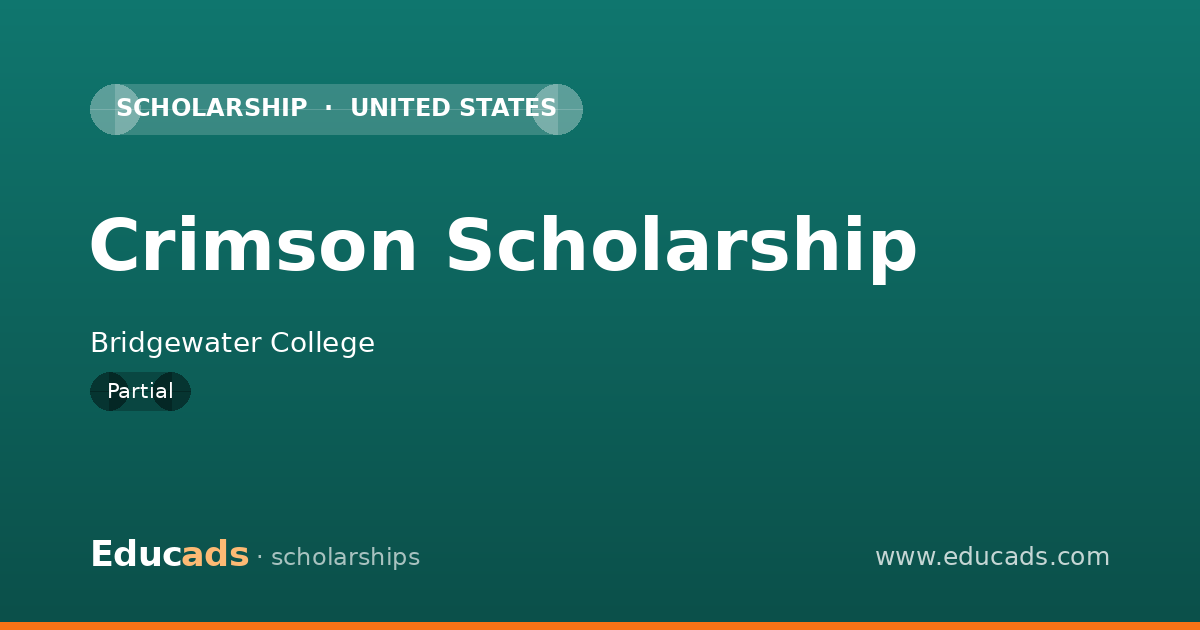 Crimson Scholarship scholarship