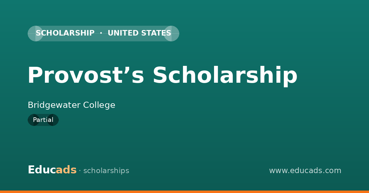 Provost’s Scholarship scholarship