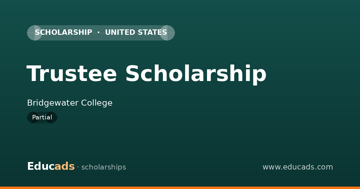Trustee Scholarship scholarship