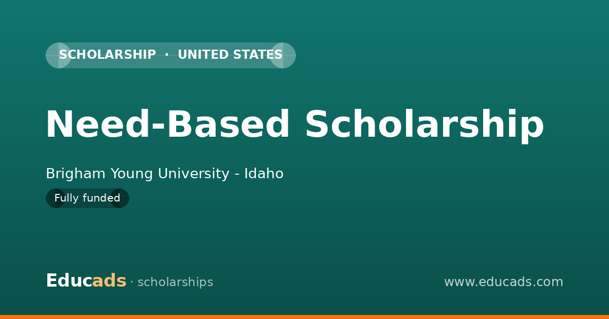 Need-Based Scholarship scholarship