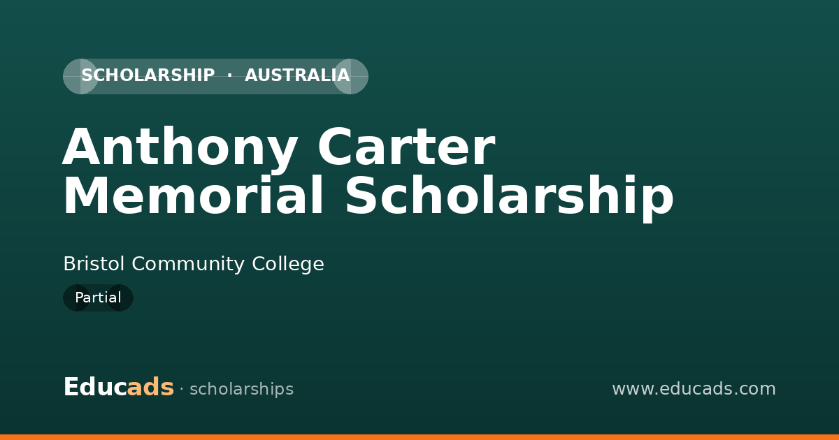 Anthony Carter Memorial Scholarship scholarship