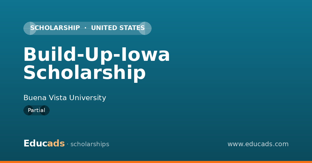 Build-Up-Iowa Scholarship scholarship