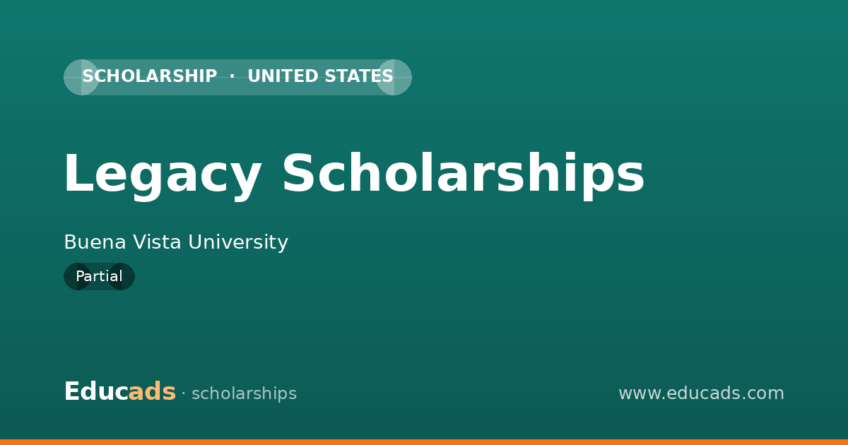 Legacy Scholarships scholarship