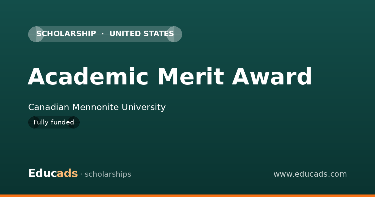 Academic Merit Award scholarship