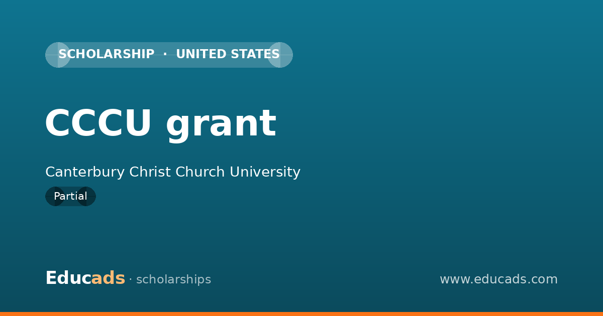 CCCU grant scholarship