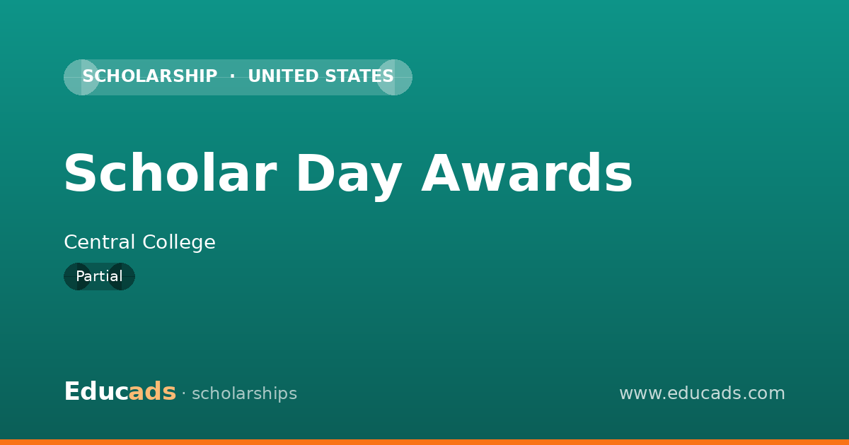 Scholar Day Awards scholarship