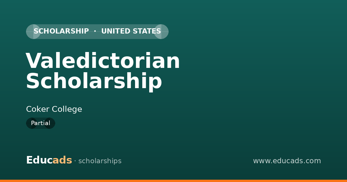 Valedictorian Scholarship scholarship