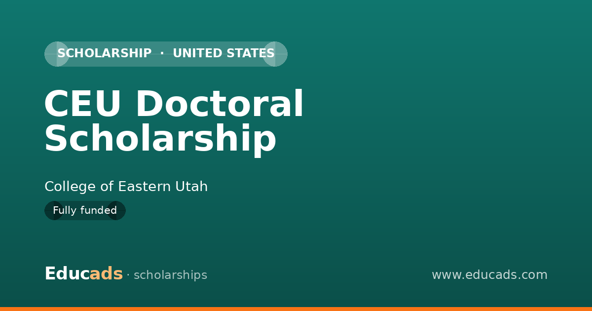 CEU Doctoral Scholarship scholarship
