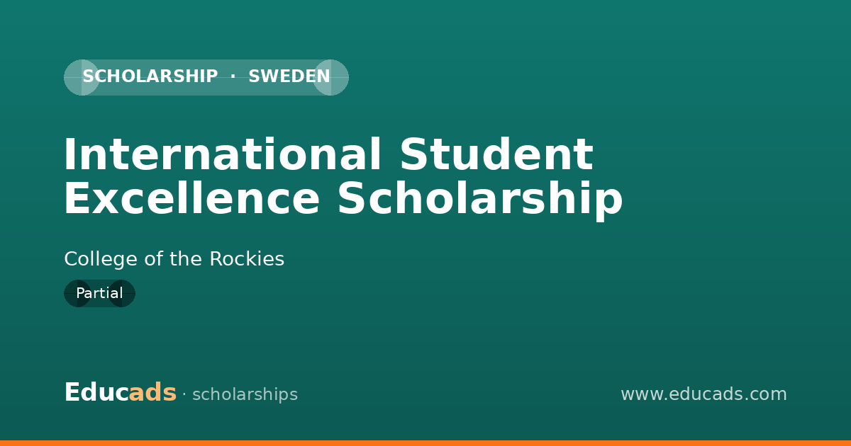 International Student Excellence Scholarship scholarship