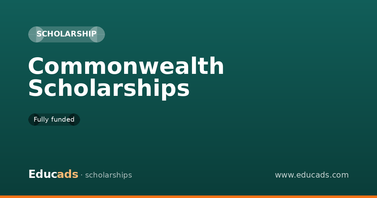 Commonwealth Scholarships scholarship