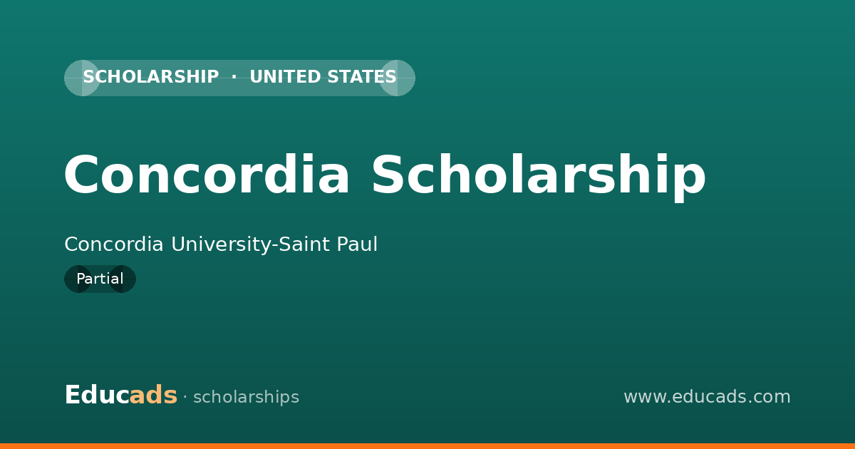 Concordia Scholarship scholarship